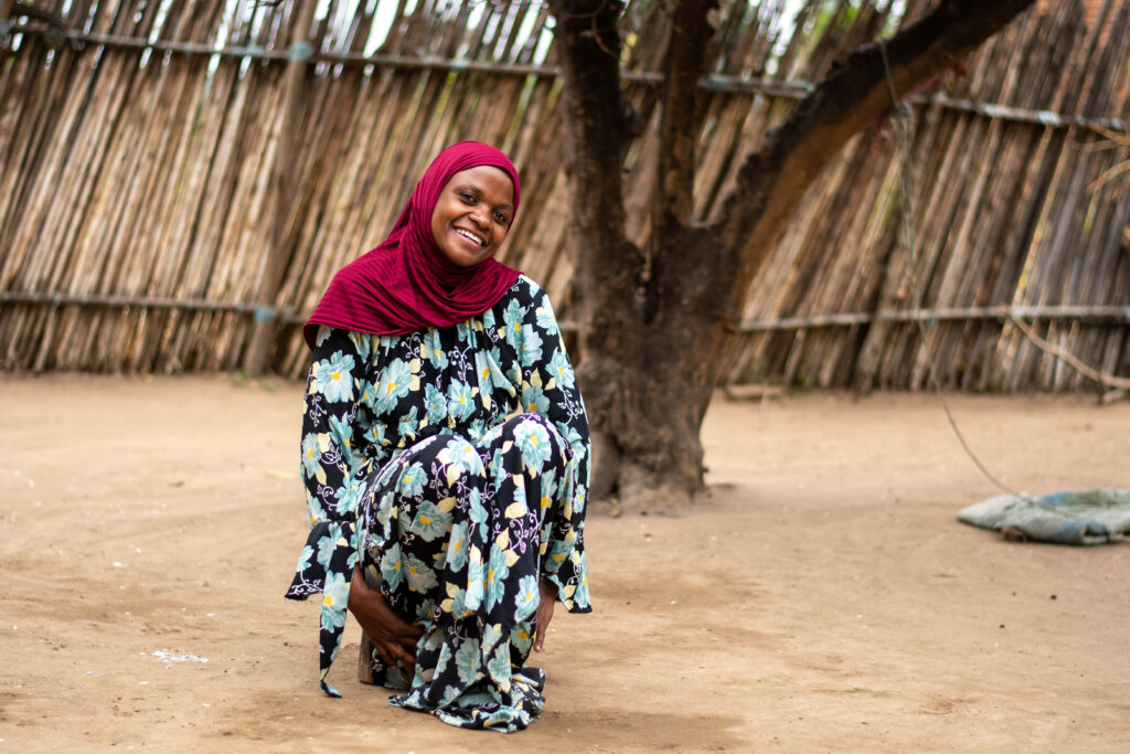 Asha Salum, out-of-school AGYW peer educator in Kondoa Dodoma region. © For Amref Health Africa Tanzania.